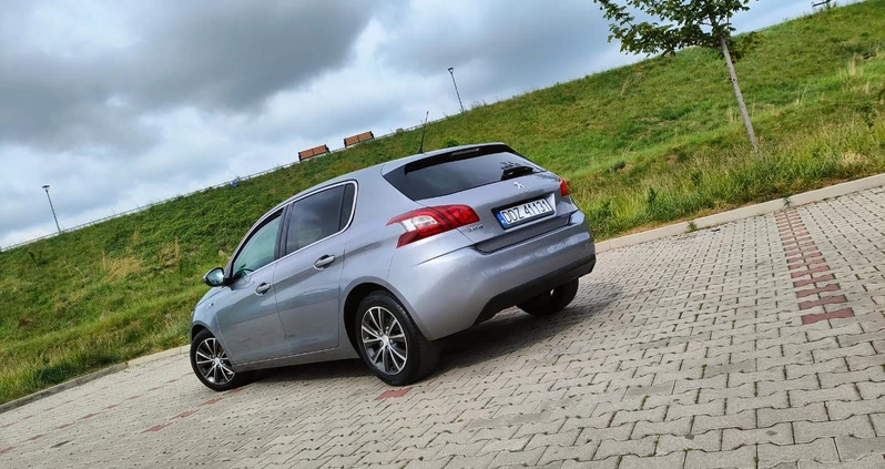 Peugeot 308 cena 28990 przebieg: 163200, rok produkcji 2015 z Kazimierza Wielka małe 326